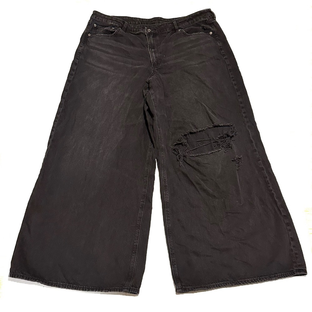 American Eagle Outfitters Super High-Rise Ultra Wide Leg Jeans